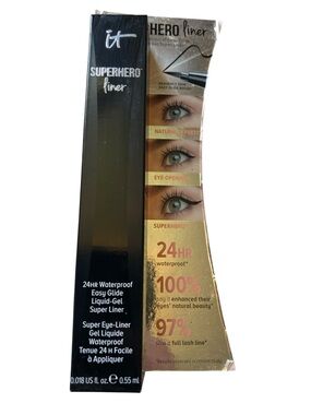 🆕IT Cosmetics Superhero Liner 24 hour waterproof liquid gel eyeliner